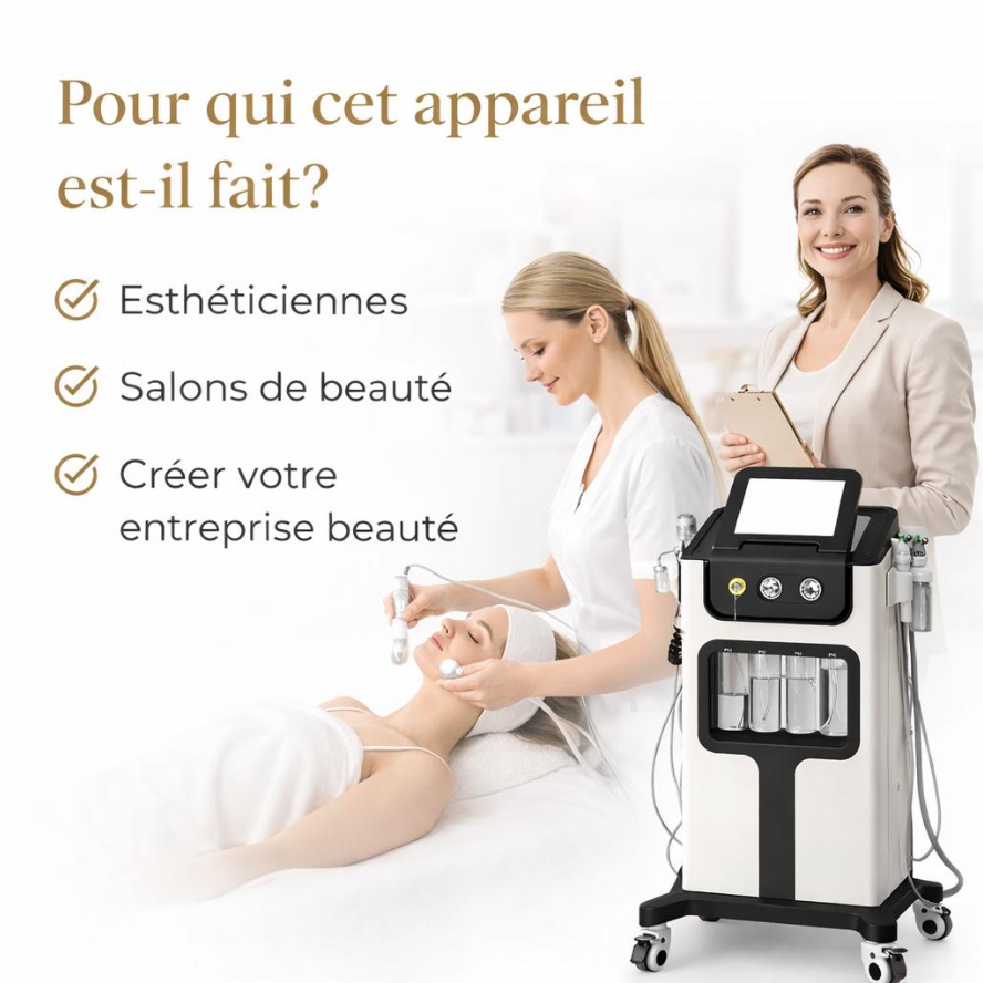 Appareil Hydrafacial 7-en-1 Professionnel
